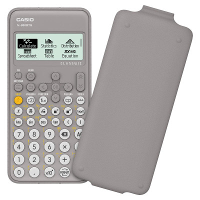 Máy Tính Casio FX-880BTG - Màu Xám + Bút Frixion Colors và G2 (Màu Mực Ngẫu Nhiên)
