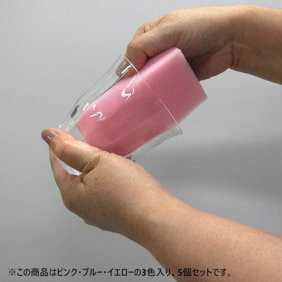 Set 05 miếng mút rửa xoong nồi Seiwa Color Hard - Hàng nội địa Nhật Bản nhập khẩu chính hãng