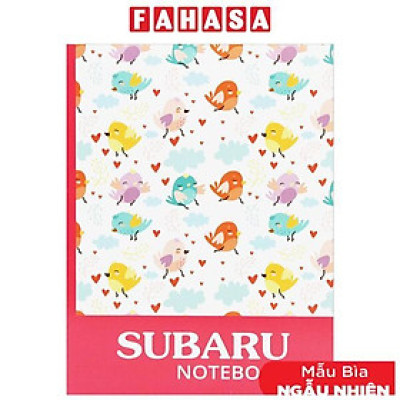 Tập Sinh Viên Subaru B5 - 4 Ly Ngang - 200 Trang 60gsm - Vĩnh Thịnh B009-V1 (Mẫu Bìa Giao Ngẫu Nhiên)
