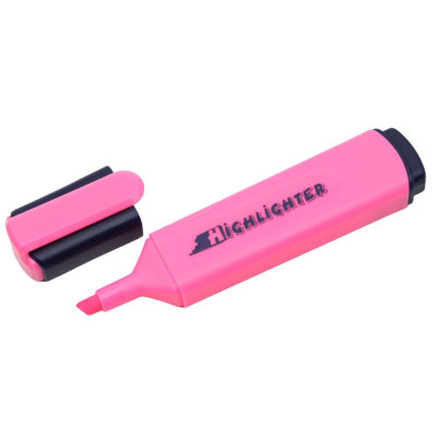 Bút Dạ Quang Highlighter - Thiên Long HL-012 - Màu Hồng