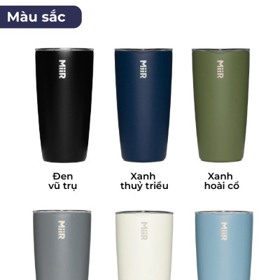 Ly cốc giữ nhiệt MiiR Tumbler nắp trượt thương hiệu Mỹ nhập khẩu chính hãng
