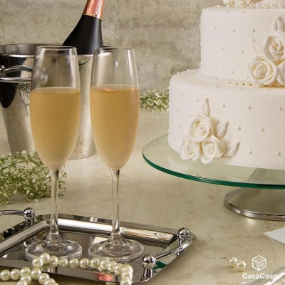 Bộ 6 ly uống sâm panh pha lê Colibri Bohemia dung tích 220ml