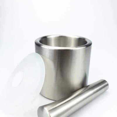 Bộ cối chày 304 thép không gỉ (10x9.5 - 14cm )