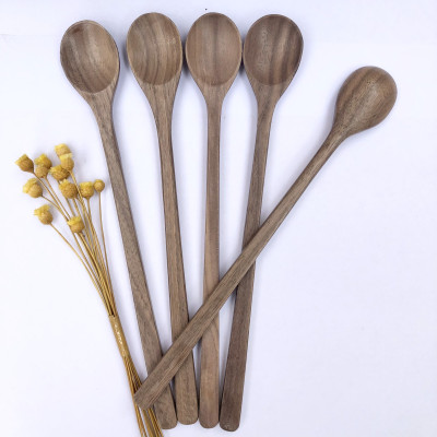 Thìa/Muỗng gỗ Óc Chó nhập khẩu Mỹ cao cấp (CTH526) Dùng múc giá vị, ăn sinh tố, decor trang trí, chụp ảnh