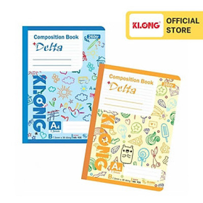 Sổ kẻ ngang may dán gáy Composition book A4 260 trang 70/92; MS: 925