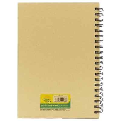 Sổ Lò Xo Khuôn Bế Phong Cảnh Việt Nam - The Sun 04 - Tháp Rùa