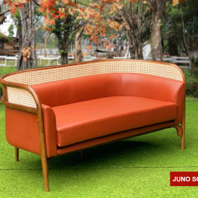 Sofa mây nệm cao cấp Juno Sofa 1m8