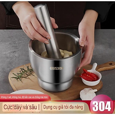  BỘ CHÀY CỐI GIÃ ĐA NĂNG INOX 304 NGUYÊN KHỐI – CNC CAO CẤP SIÊU BỀN 