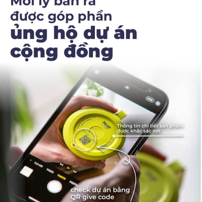 Ly cốc giữ nhiệt MiiR Tumbler nắp trượt thương hiệu Mỹ nhập khẩu chính hãng