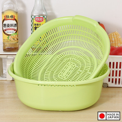 Bộ rổ Oval 2 lớp Sanada Seiko 5.3L - Hàng nội địa Nhật Bản |#Made in Japan| |Nhập khẩu chính hãng|