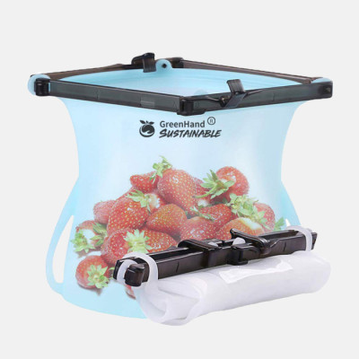 Túi Bảo Quản Thực Phẩm Silicon GreenHand nhanh chóng, tiện lợi, an toàn, đạt chuẩn quốc tế