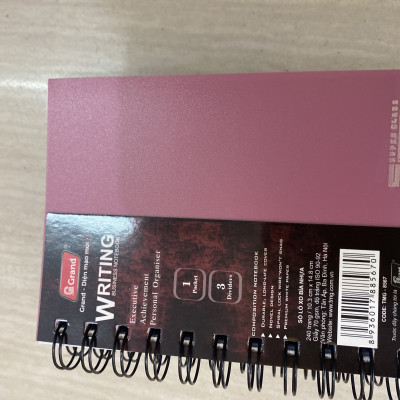 Sổ Lò Xo Grand A6 240 Trang Bìa Nhựa