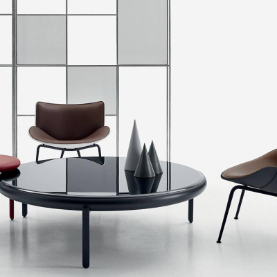Ghế Arm Chair Tundo Ngang 77 x 71,5 x 66 cm