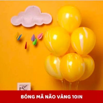 Bóng bay vân đá ( Sơn Thuỷ )100q - trang trí sinh nhật, sự kiện