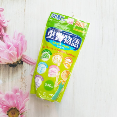 Combo 02 hộp đựng gia vị Inomata 68ml + 01 túi bột Baking Soda tẩy rửa vết bẩn đa năng 240g - Kokubo