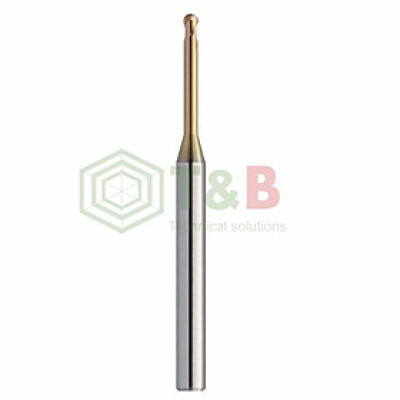 Dao Cầu Cổ Dài R2 x 12 x 70 L Union Tool Model HSLB2040-120,Dao phay ngón gia công sau nhiệt