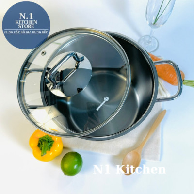 Nồi inox cao cấp Korkmaz Perla thân cao Thổ Nhĩ Kỳ - Bảo hành 4 năm - Hàng Chính Hãng