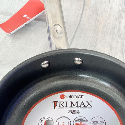 Chảo Inox 2 lớp cao cấp đáy liền Trimax XS EL 3753 size 26cm