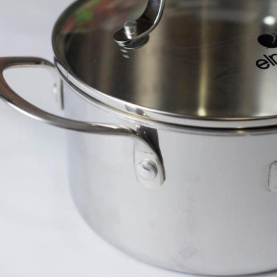  NỒI 18cm INOX 304 CAO CẤP 3 LỚP ĐÁY LIỀN TRI-MAX 18CM - 2,ELMICH - EL3732]