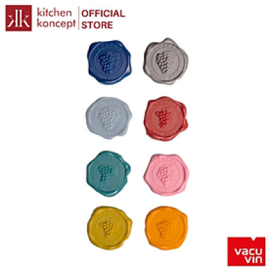 Vacu Vin - Bộ ký hiệu ly rượu - 8 cái