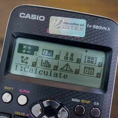 Máy tính Casio FX580VNX - Tặng 01 tập giấy Note Hàn Quốc