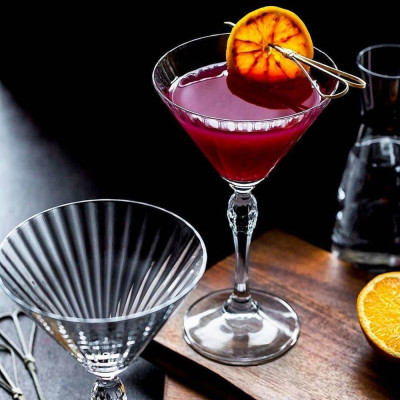 Bộ 6 ly rượu thủy tinh cao cấp America20s Martini 245ml  - Bormioli Rocco - Italy 