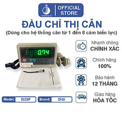 Đầu Chỉ Thị Cân Điện Tử DI28SS - Đầu vỏ nhựa
