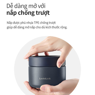 Bộ Hộp Cơm Giữ Nhiệt Hút Chân Không Lock&Lock NVY-4 - LHC8052S01