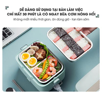 Hộp cơm điện Bear SB-HC12L - Hàng chính hãng