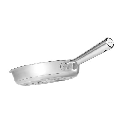 Chảo SUIT STS LocknLock  - hệ thống khóa dầu - Thép không gỉ - Thiết kế móc treo - Dùng bếp từ - Màu tự nhiên