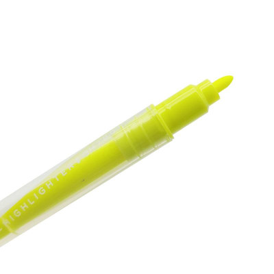 Bút Dạ Quang 2 Đầu - Quantum QH780 - Màu Vàng