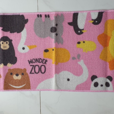 BỘ 02 THẢM BẾP CHÙI CHÂN DÀI CAO CẤP- CONDOR- CÓ 2 MÀU XANH HỌA TIẾT VÀ HỒNG HỌA TIẾT