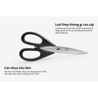 Kéo Làm Bếp Đa Năng Benchusch - Hàng Chính Hãng