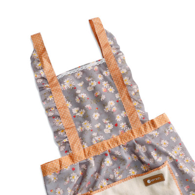 Tạp dề hoa viền ren Elmich EL0275