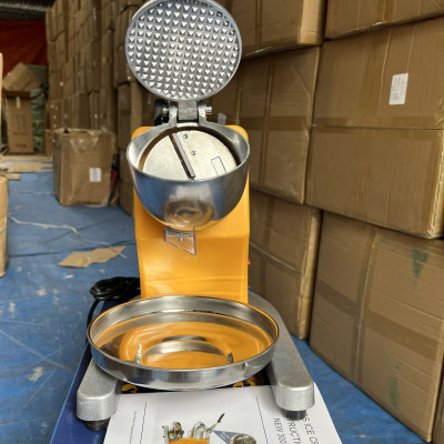 Máy Xay Đá Tuyết, Máy Bào Đá 2 Lưỡi Cổ Cao Inox Không Gỉ, Công Suất 500W hàng nhập khẩu