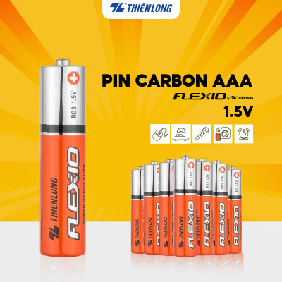 Lốc 4 Pin AAA Thiên Long Flexio BAC-R03/4