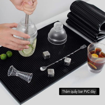 Thảm Lót Cao Su Quầy Bar Nhiều Size (Rubber Bar Mat)