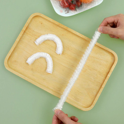 Túi 100 Màng Bọc Thực Phẩm Có Chun ,Túi Bọc Thực Phẩm Gấu Set 100 Màng Bọc Thực Phẩm Túi Gấu Màng Bọc Thực Phẩm PE Có Chun Bọc Đồ Ăn Co Giãn Tái Sử Dụng