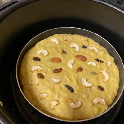 Khay nướng đồ ăn, khay nướng bánh chống dính dùng cho nồi chiên không dầu 20.5cm công nghệ Đức