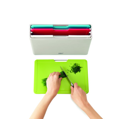 Bộ thớt Folio Joseph Joseph (bạc) - 002119