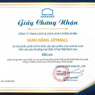 Bình giữ nhiệt Lock&Lock Easy Outdoor Vacuum Bottle màu xanh navy LHC1485NVY 1,8L - Hàng chính hãng có quai xách, nắp dùng làm cốc nước - JoyMall
