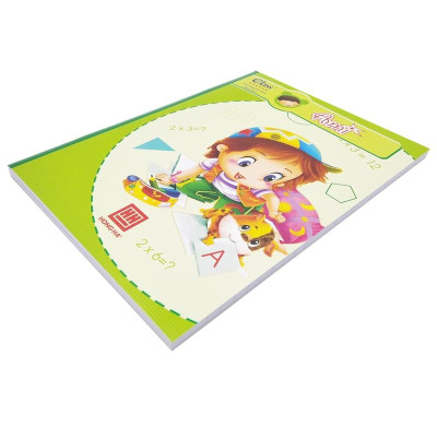 Lốc 5 Vở Class Ami - 4 Ô Ly 96 Trang ĐL 100g/m2 - Hồng Hà 0371 (Mẫu Bìa Giao Ngẫu Nhiên) - Tặng Kèm 1 Cuốn Cùng Loại