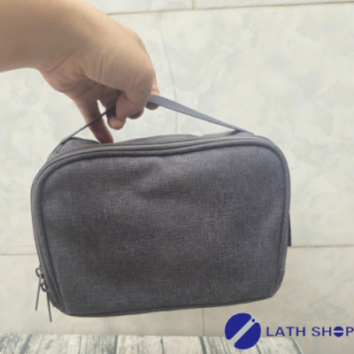 Bộ Hộp Cơm Giữ Nhiệt Lock&Lock Dung Tích  1.150ml (450ml*1, 420ml*1, 280ml*1  Kèm Đũa Và Túi Xách) Giữ Nhiệt Tới 6h - Màu Xám