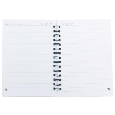 Sổ Lò Xo A6 Kẻ Ngang 160 Trang 70gsm - Thiên Long MB-003