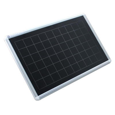 Bảng Viết Phấn Poly 60 x 40 cm - Màu Đen