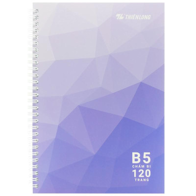 Sổ Lò Xo B5 Chấm 120 Trang 100gsm - Thiên Long MB-018