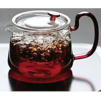 ẤM PHA TRÀ THỦY TINH CHỊU NHIỆT CAO CẤP CÓ LÕI LỌC THÍCH HỢP PHA TRÀ HOA ( GIAO NGẪU NHIÊN )