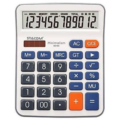 Máy tính cầm tay văn phòng Stacom 12 số EC104