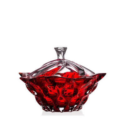 Thố Bohemia Treasury Samba đỏ 21cm Hàng chính hãng