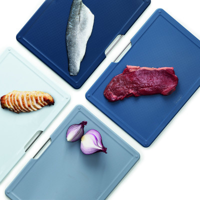 Joseph Joseph - Bộ thớt cao cấp Folio 4-piece Chopping Board Set Large Blue 003130